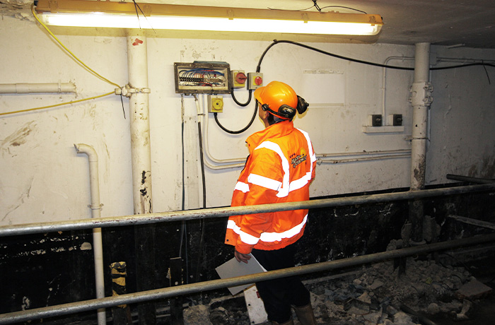Pump cleaning service