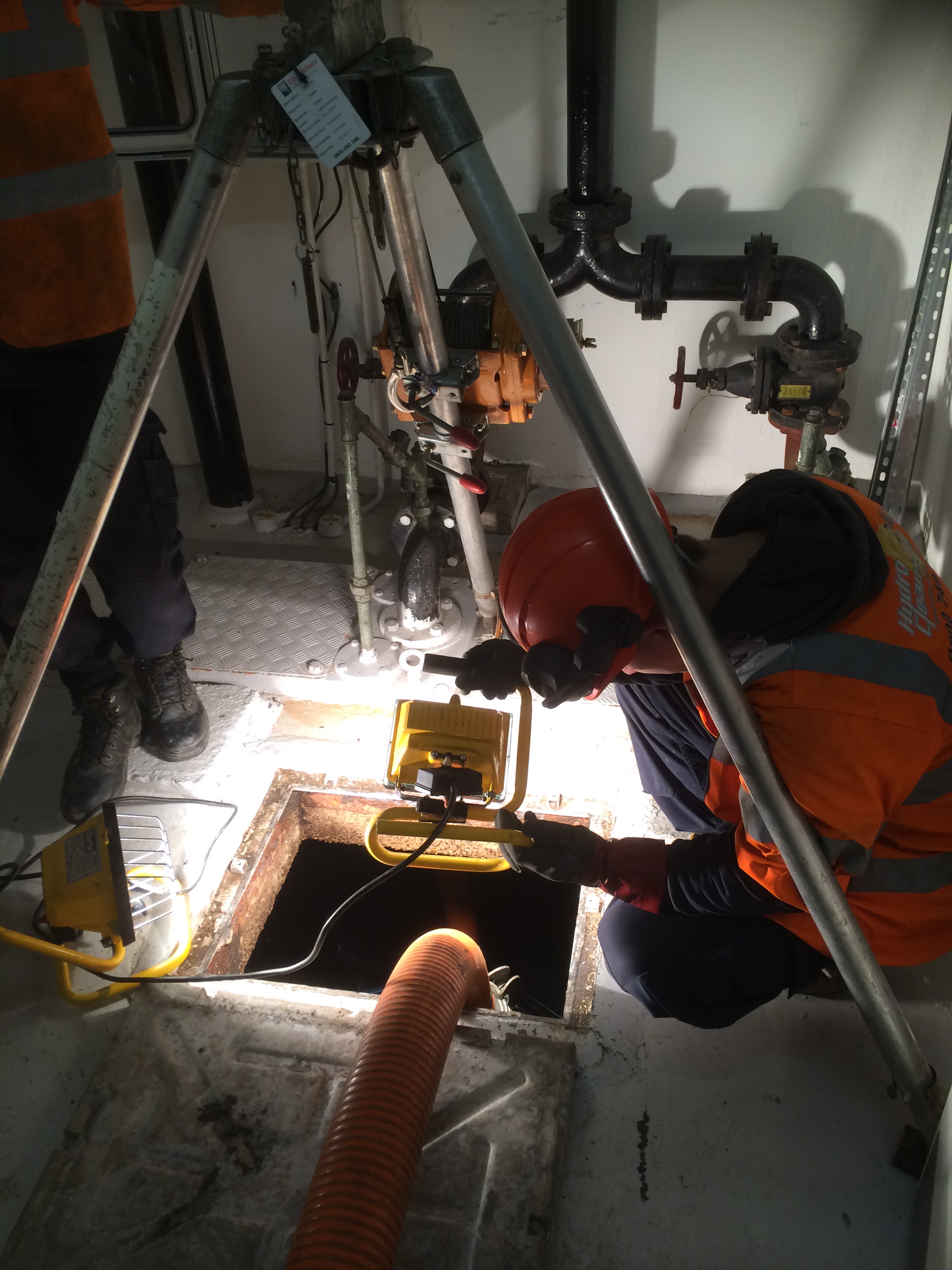 Confined space entry